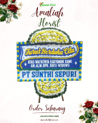 Papan Bunga Duka di Cilebar