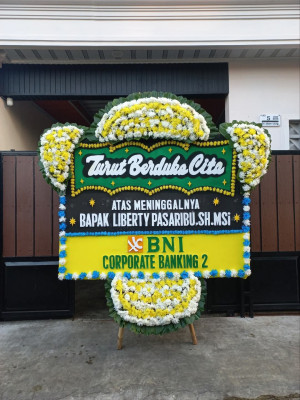 Papan Bunga Duka di Cilebar