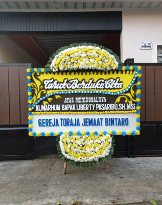 Papan Bunga Duka di Cilebar